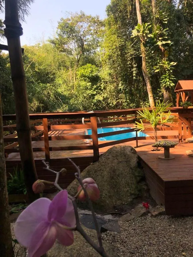 Recanto Maciel Casa Rustica Em Meio Da Natureza Proximo A Praia Trilhas Cachoeira Ubatuba Brazil